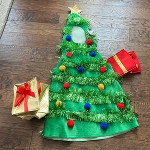 Decorated Tree Christmas Costume dress size 9/10